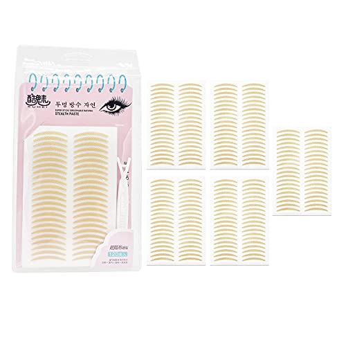 120 Pairs Eyelid Tape Kit Natural,One-Side Self Adhesive Invisible Double Eye...