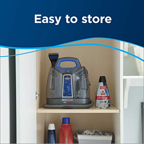 Bissell SpotClean ProHeat Portable Spot and Stain Carpet Cleaner, 2694, Blue