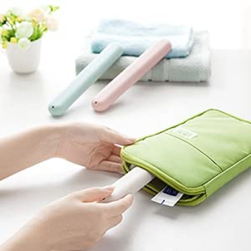 4 Pack Toothbrush Travel Case, Hooqict Portable Breathable Travel Toothbrush ...