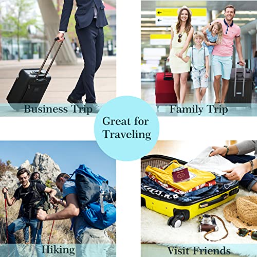 4 Pack Toothbrush Travel Case, Hooqict Portable Breathable Travel Toothbrush ...