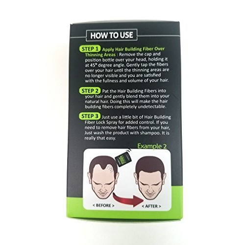 Magic Fiber Hair Building Fiber - Full Hair Instantly - Dark Brown
