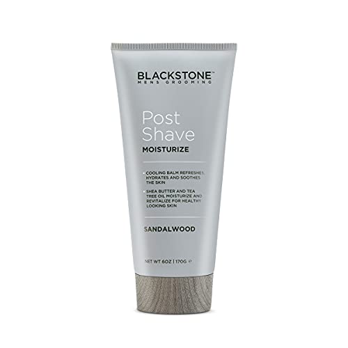 Blackstone Men's Grooming Post Shave Moisturizer, Sandalwood (6 oz)