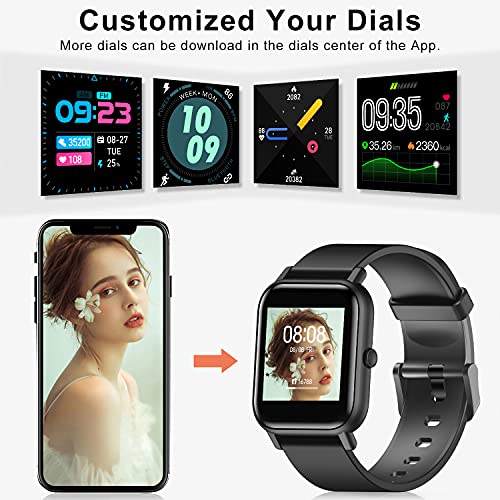 Blackview Smart Watch for Android Phones and iOS Phones, All-Day Activity Tra...