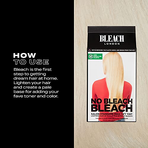 BLEACH LONDON No Bleach Bleach Kit - Permanent High Lift Tint, Vegan, Cruelty...