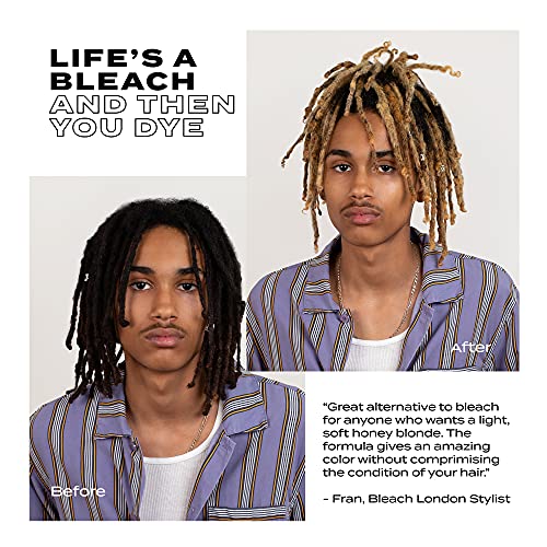 BLEACH LONDON No Bleach Bleach Kit - Permanent High Lift Tint, Vegan, Cruelty...