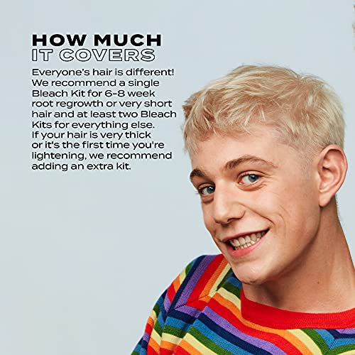 BLEACH LONDON No Bleach Bleach Kit - Permanent High Lift Tint, Vegan, Cruelty...
