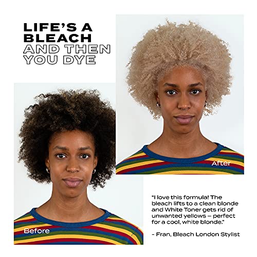 BLEACH LONDON Total Bleach Kit - Salon Standard Bleach, Vegan, Cruelty Free, ...
