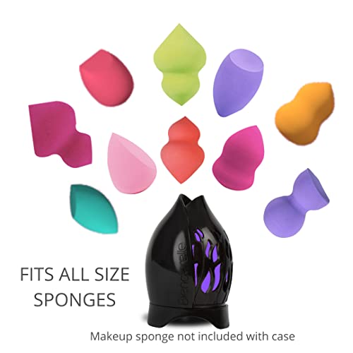 Blenderelle (Black) makeup blender sponge travel & storage protective case