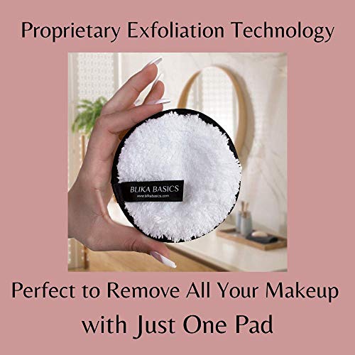 Reusable Makeup Remover Pads perfect for Sensitive skin - 5 pack White Microf...