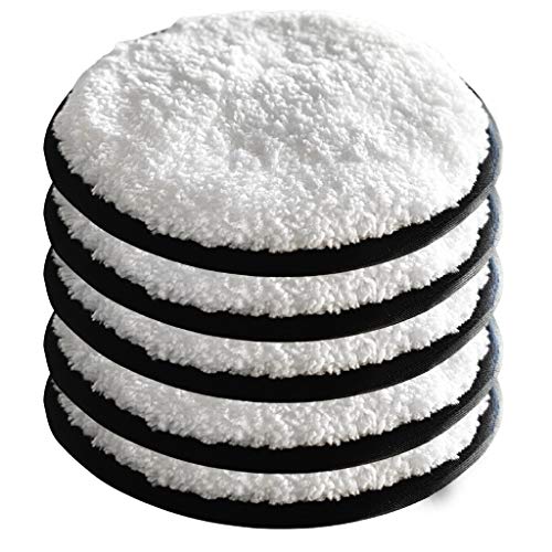Reusable Makeup Remover Pads perfect for Sensitive skin - 5 pack White Microf...