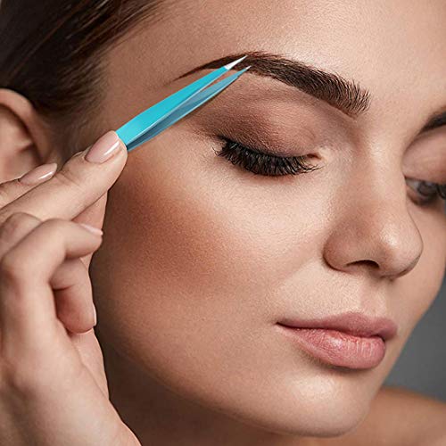 Tweezers for Ingrown Hair by Blinkeen - Best Stainless Steel Professional Poi...
