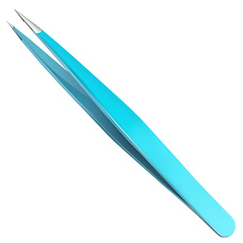 Tweezers for Ingrown Hair by Blinkeen - Best Stainless Steel Professional Poi...