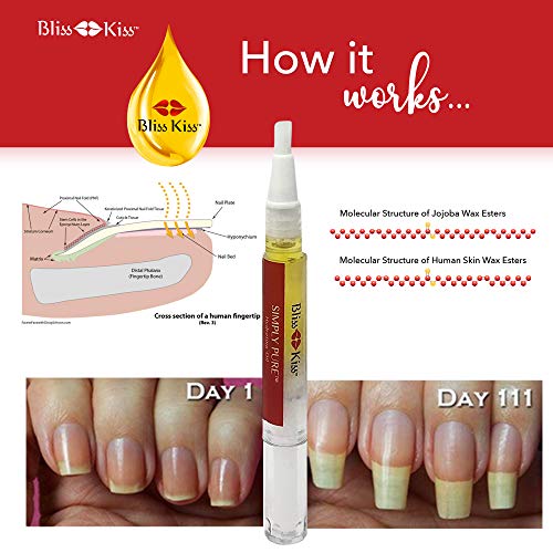 Bliss Kiss Simply Pure Cuticle & Nail Oil Pen To-Go 2ml - Crisp Scent 1PEN-CRI
