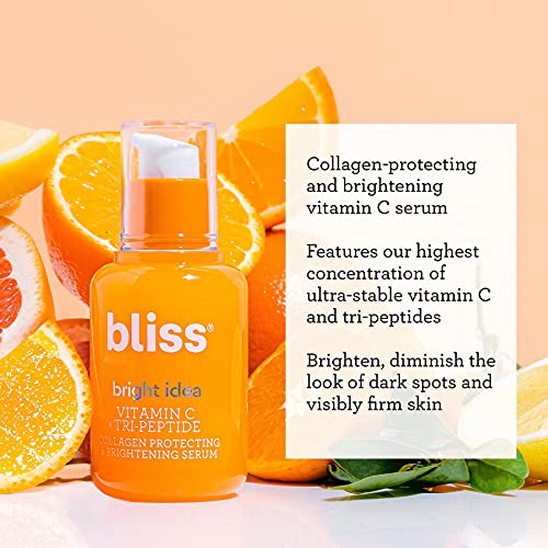 Bliss Bright Idea Vitamin C & Tri-Peptide Collagen-Protecting & Brightening S...