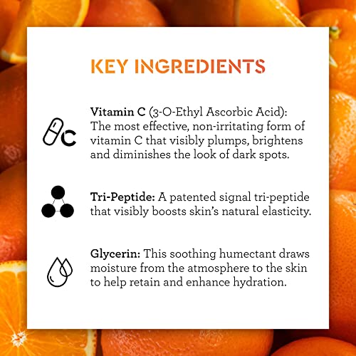 Bliss Bright Idea Vitamin C & Tri-Peptide Collagen-Protecting & Brightening S...