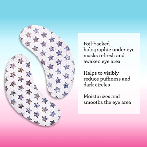 Bliss Eye Got This Holographic Foil Eye Masks for Refreshing and Awakening Ey...