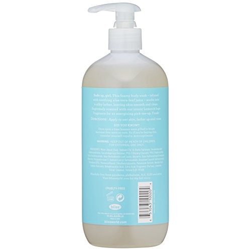 Bliss Lemon & Sage Soapy Suds Body Wash | Gentle & Hydrating for Supremely So...