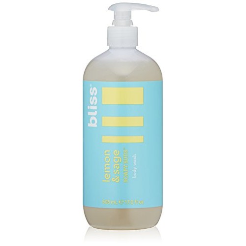 Bliss Lemon & Sage Soapy Suds Body Wash | Gentle & Hydrating for Supremely So...