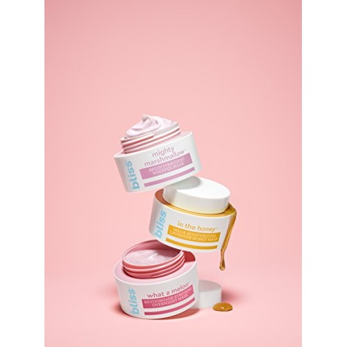 bliss - Mighty Marshmallow Face Mask | Brightening & Hydrating Face Mask| Veg...