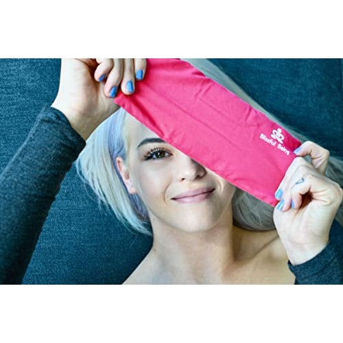 Blissful Being Cotton Namaste Yoga Eye Pillow with Lavender - Lavender Eye Pi...