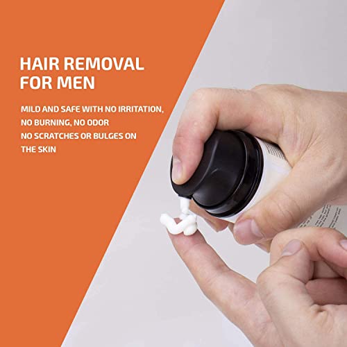 Hair Removal Cream For Men Women, With Natural Ingredients, Anti-Aging, Germa...