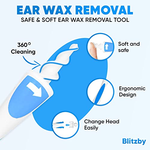 Q Grips Earwax Removal Tool Spiral Soft Silicon Twist - Safe Ear Wax Removal ...