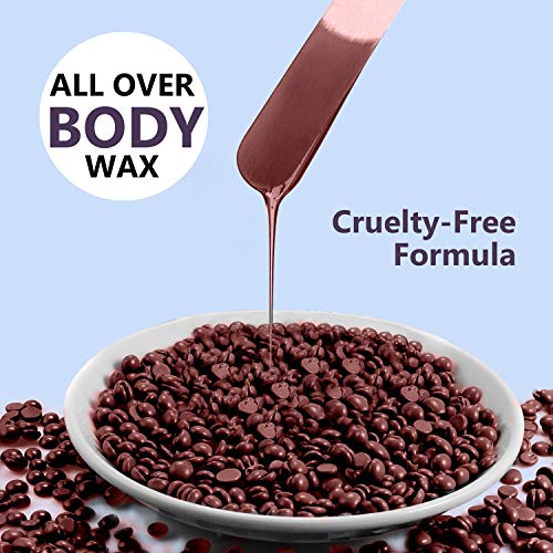 BLITZWAX Waxing Kit for Women Men Digital Wax Warmer Hard Wax Kit with 50 Wax...