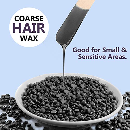 BLITZWAX Waxing Kit for Women Men Digital Wax Warmer Hard Wax Kit with 50 Wax...