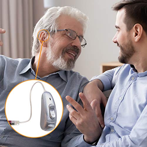 BLJ Hearing Aid for Adults and Seniors, Invisible Digital Hearing Aid to Assi...