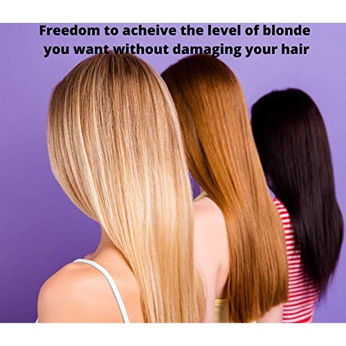 Perfect Blonde Extra Strength Professional Hair Toner Dye Lightener Bleach Po...