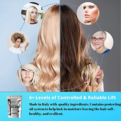 Perfect Blonde Extra Strength Professional Hair Toner Dye Lightener Bleach Po...