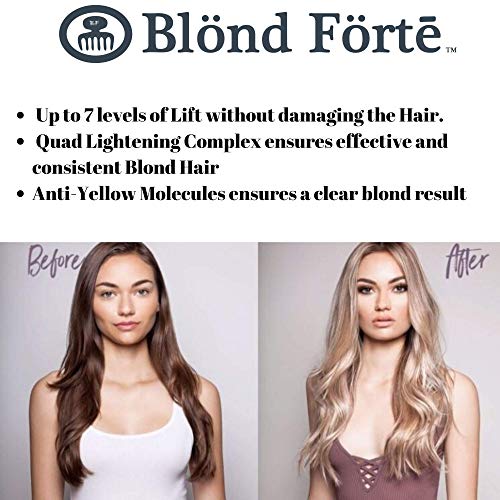 Perfect Blonde Extra Strength Professional Hair Toner Dye Lightener Bleach Po...