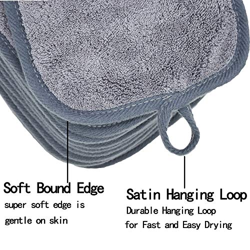 BloomSesame Makeup Remover Cloths for Face, Eye, Lips - Reusable Makeup Remov...