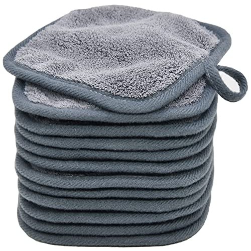 BloomSesame Makeup Remover Cloths for Face, Eye, Lips - Reusable Makeup Remov...