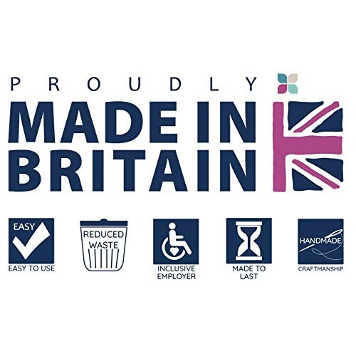 Blue Badge Company Fabric Holder, Pink, Closed-(L) 20cm x (H) 15cm, Open-(L) ...