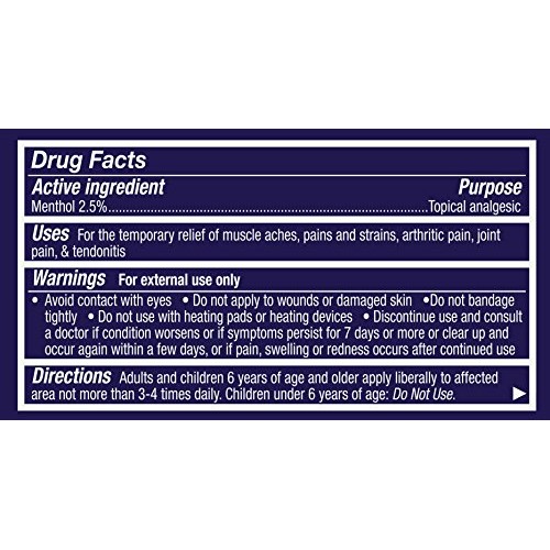 BLUE GOO PAIN RELIEVING GEL, 4 Ounce, Fast Acting, Cooling/Soothing Relief, f...