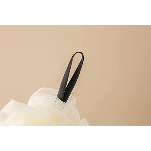 Shower Bath Loofah Sponge Shower Ball Body Scrubber Exfoliator - Set of 3