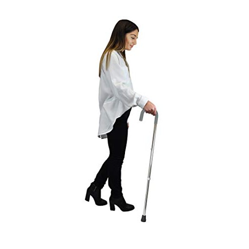 Blue Jay An Elite Healthcare Brand Round Handle Cane with Vinyl Comfort Grip ...
