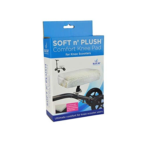 Blue Jay An Elite Healthcare Brand Soft N Plush Comfort Scooter Knee Pads for...
