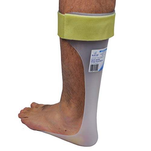 Blue Jay Drop Foot Brace for Right Leg - Large Size for Men 10.5-13, Women 12...