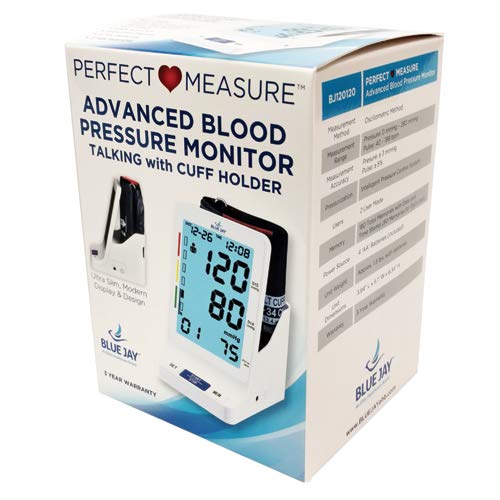 Blue Jay ‘Perfect Measure’ Big Digit Talking DLX BP Monitor - BP Monitor Uppe...