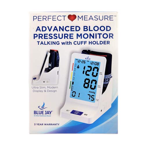 Blue Jay ‘Perfect Measure’ Big Digit Talking DLX BP Monitor - BP Monitor Uppe...