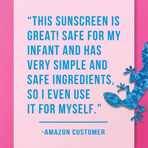 Blue Lizard Baby Mineral Sunscreen with Zinc Oxide, Water Resistant, UVA/UVB ...
