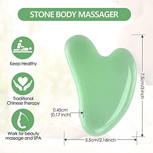 Gua Sha Tool Scraping Massage Tools for Face and Body Anti Aging Trigger Poin...