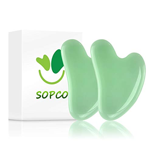 Gua Sha Tool Scraping Massage Tools for Face and Body Anti Aging Trigger Poin...