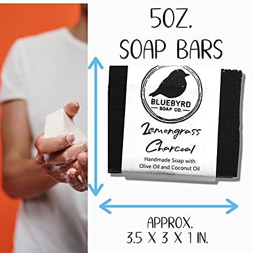 Bluebyrd Soap Co. Eucalyptus Lemon All Natural Soap Bar | Citronella Essentia...