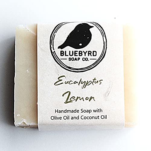 Bluebyrd Soap Co. Eucalyptus Lemon All Natural Soap Bar | Citronella Essentia...