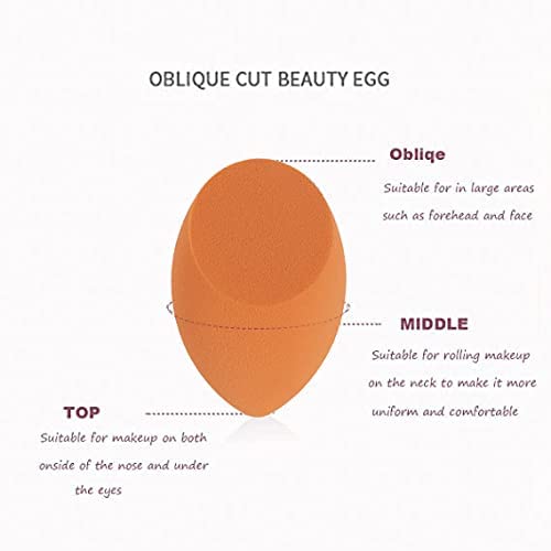 8 Pcs Makeup Sponges Blender Set - Makeup Sponges For Foundation Blender with...