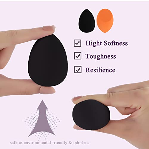 8 Pcs Makeup Sponges Blender Set - Makeup Sponges For Foundation Blender with...