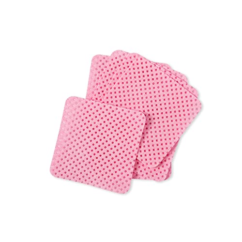 BLUERISE 500Pcs Pink Nail Pliosh Remover Lint Free Nail Wipes Soft Gel Nail P...